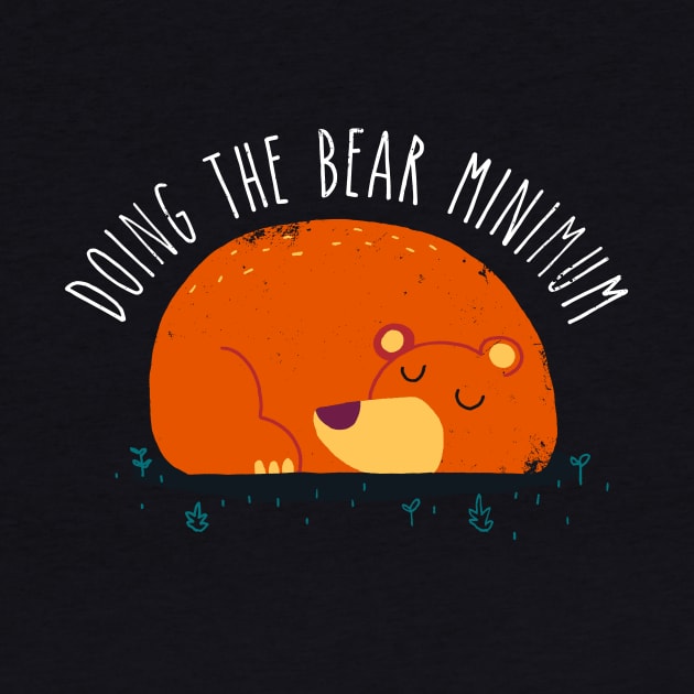 Bear Minimum by DinoMike